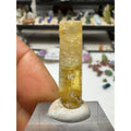 Heliodor Crystal #240 3 Gram Terminated Top Color from Brazil High-Quality Gemstone for Collectors
