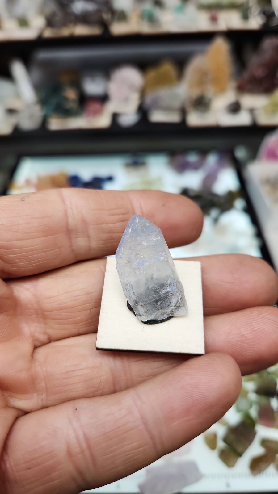 dumorturite with quartz #17