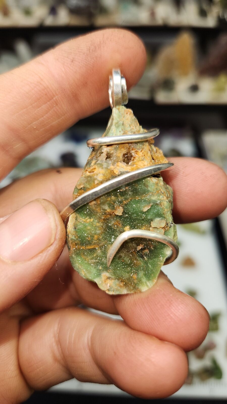 Chrome Druzy #115