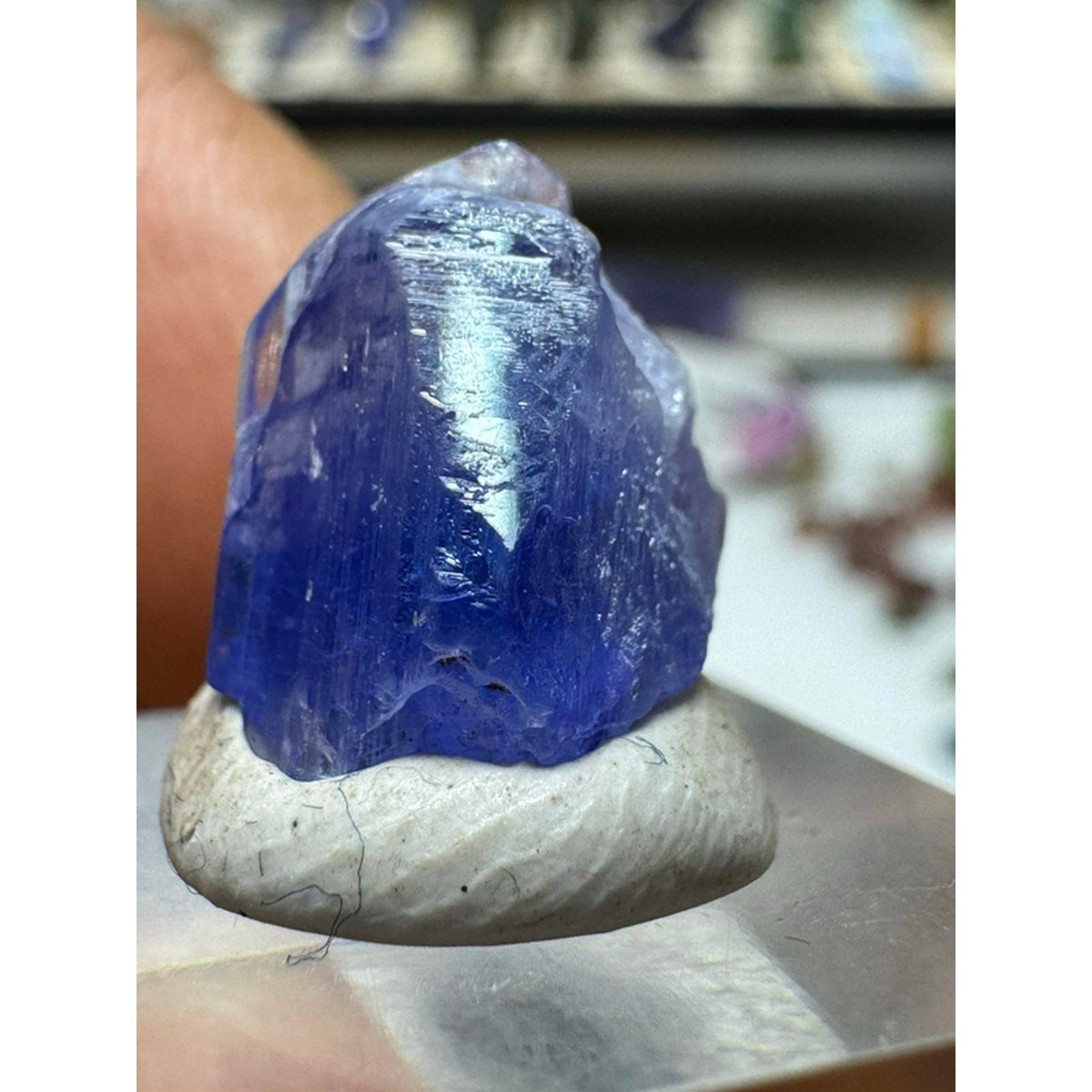 10 Carat Tanzanite Terminated Crystal #247 from Tanzania - Natural Gemstone for Jewelry Making