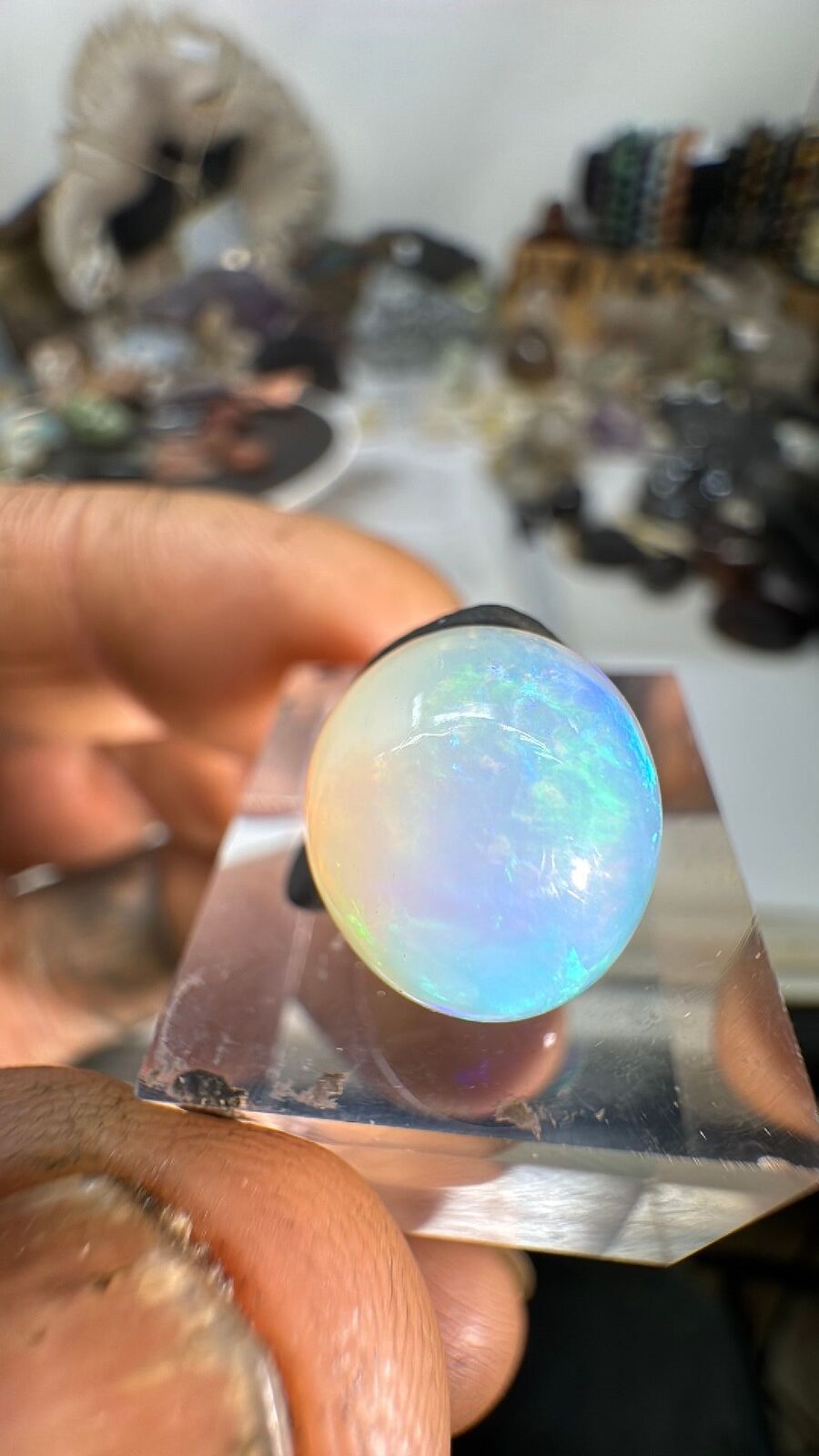 6.3ct Ethiopian Opal Cab #100