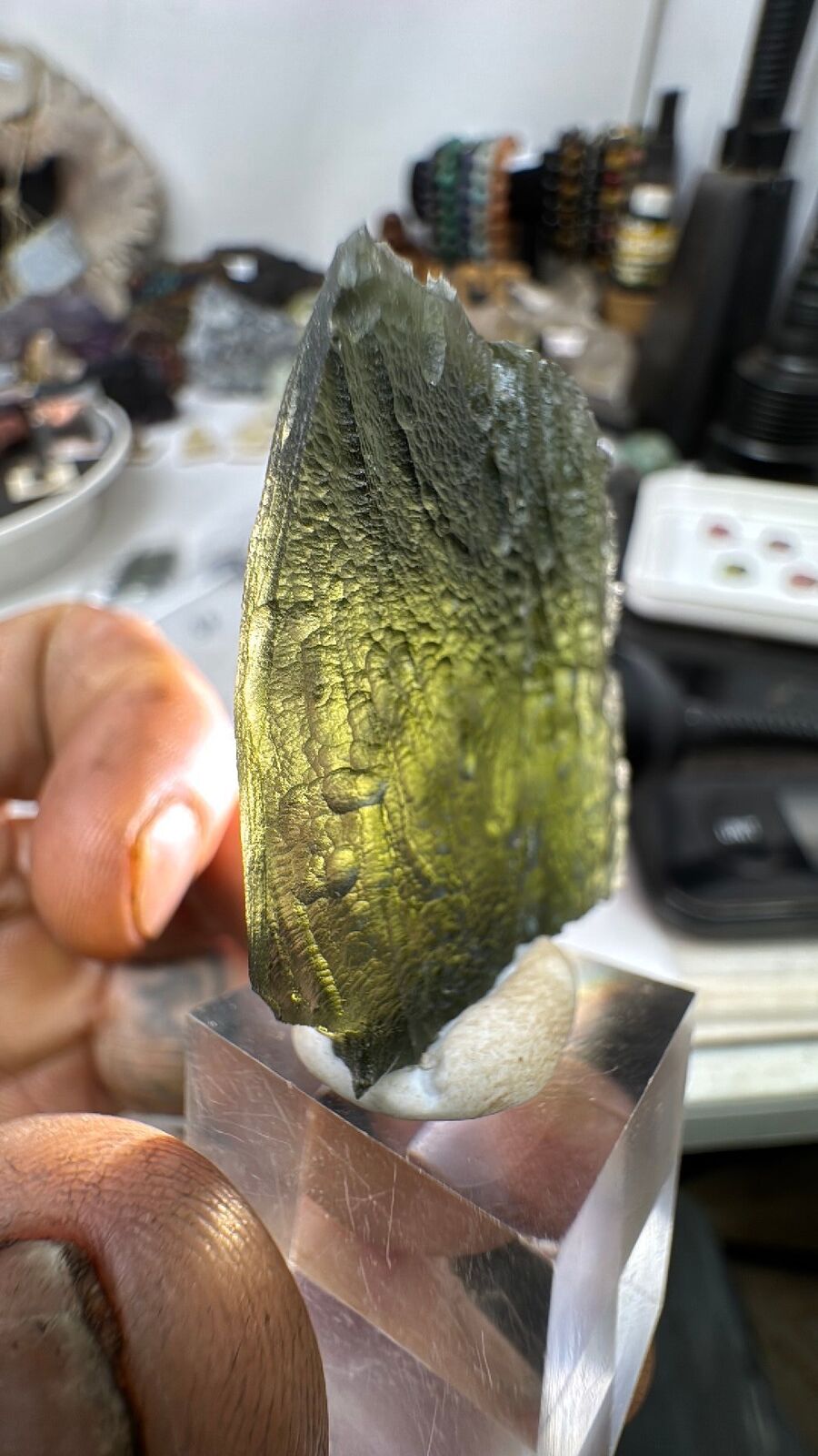 15.6g Moldavite 100% Authentic #36