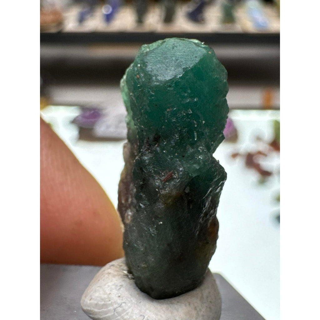 Hayune Fluorescent #266 4 Gram Afghan Gemstone Natural Green Mineral Specimen