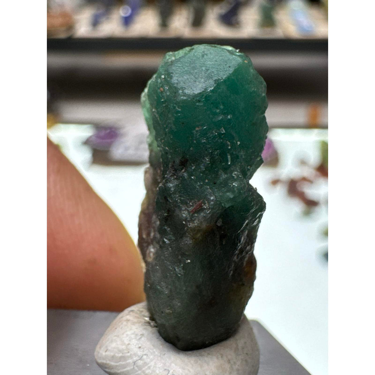Hayune Fluorescent #266 4 Gram Afghan Gemstone Natural Green Mineral Specimen