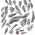 1 lb of Natural Black Kyanite Fans - Premium Metaphysical Crystal